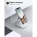Lamicall Cell Phone Stand, Desk Phone Holder Cradle, Compatible with Phone 12 Mini 11 Pro Xs Max XR X 8 7 6 Plus SE, All Smartphones Charging Dock, Office Desktop Accessories - Silver Lamicall Cell Phone Stand, Desk Phone Holder Cradle, Compatible with Phone 12 Mini 11 Pro Xs Max XR X 8 7 6 Plus SE, All Smartphones Charging Dock, Office Desktop Accessories - Silver