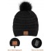 Bluetooth Beanie for Women, Deegotech Women Winter Hat, Gift for Women Girls Mom, Bluetooth 5.0 Wireless Headphones Beanie, Pompom Knit Beanie Hat Warm Ski Cap-Black Bluetooth Beanie for Women, Deegotech Women Winter Hat, Gift for Women Girls Mom, Bluetooth 5.0 Wireless Headphones Beanie, Pompom Knit Beanie Hat Warm Ski Cap-Black